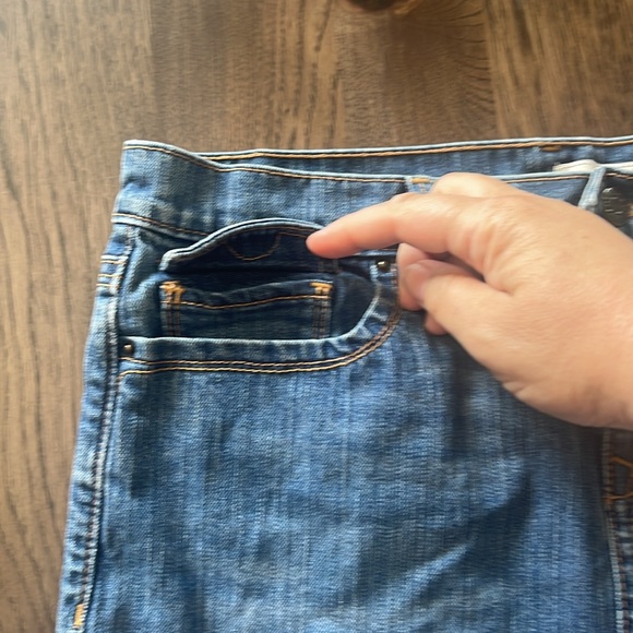 Old Navy Women's Jean Skirt  8 Stretch - Picture 6 of 10